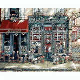 Painting By Numbers Pictures Street Cafe