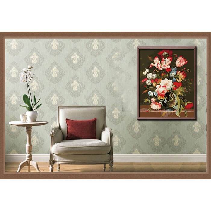 Painting By Numbers Flowers Colorful Bouquet