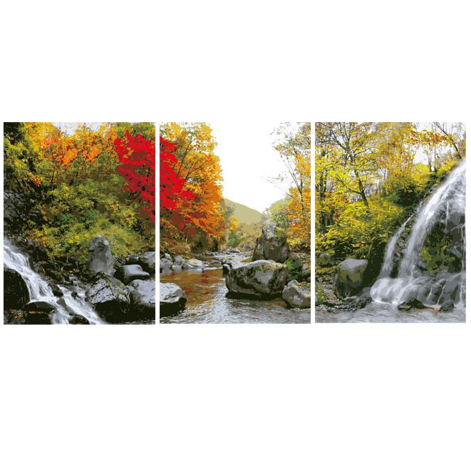 Triptychon Wasserfälle