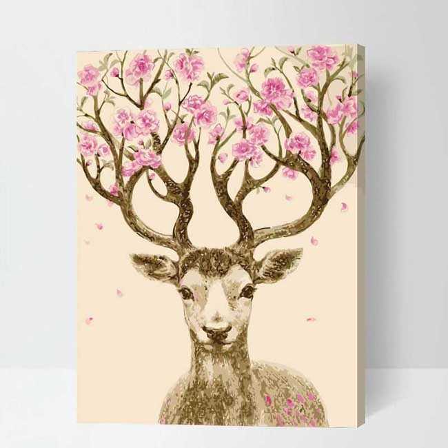 Paint By Numbers For Adults Animals Flowers Moose Orchids