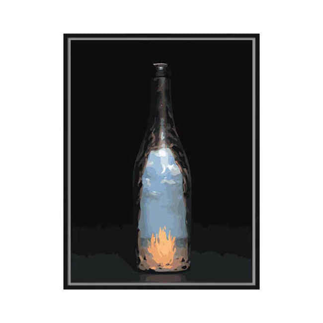 Painting By Numbers Message in A Bottle