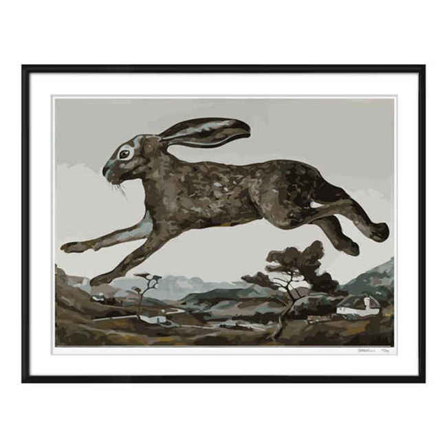 Paint By Numbers Faster Bunny