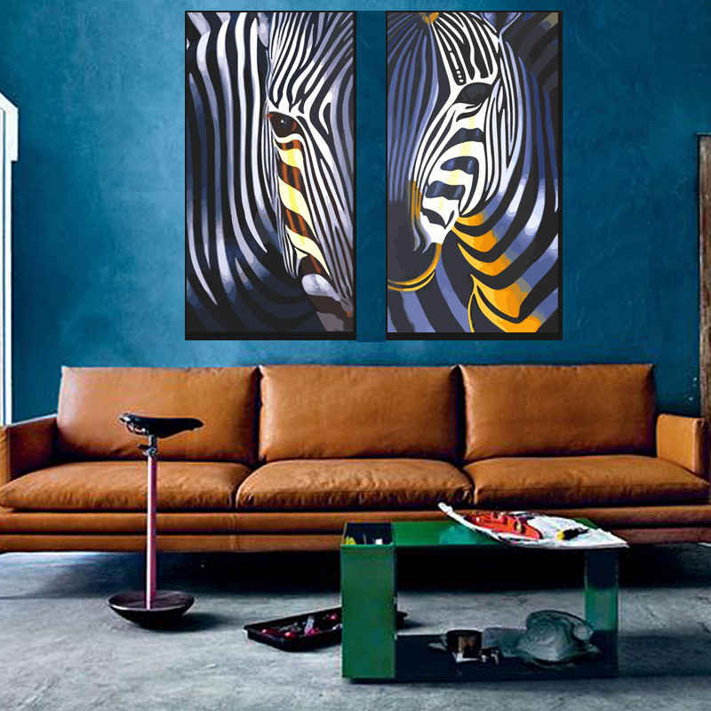 Paint By Numbers Zebra Animal