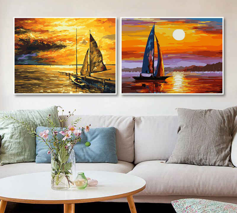 Painting By Numbers Sailing