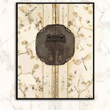 Painting By Numbers Door Lock Dragonfly