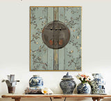 Painting by Numbers Door Lock Bird