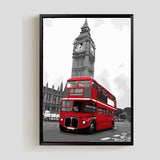 Paint by Numbers Bus Big Ben