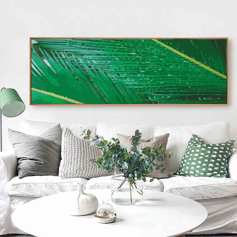 Paint By Numbers Palm Fronds