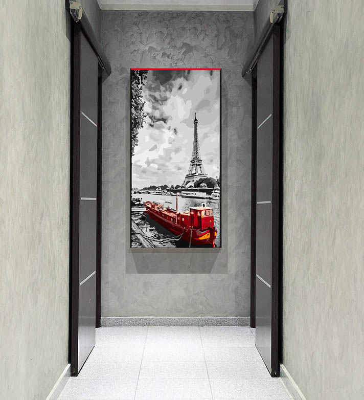 Painting By Numbers Paris Pier Eiffel Tower