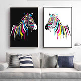Paint By Numbers Zebra Blobs Zebra Blobs White