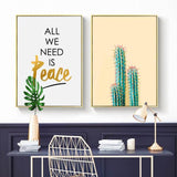 Paint by numbers cactus 3