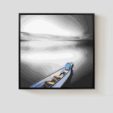 Painting by numbers quiet lake