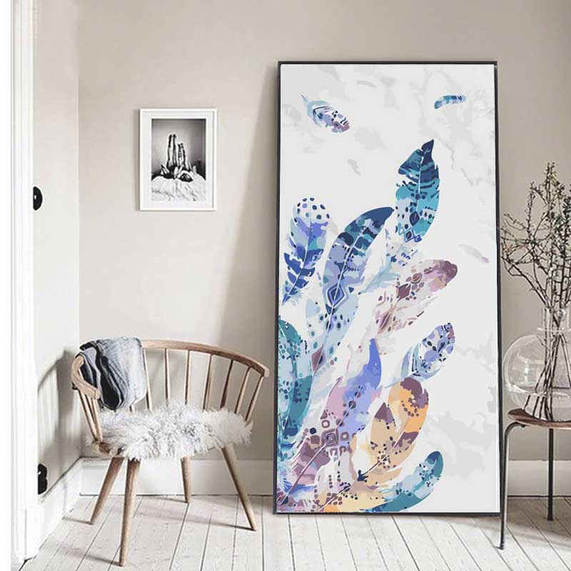 Paint By Numbers Feathers