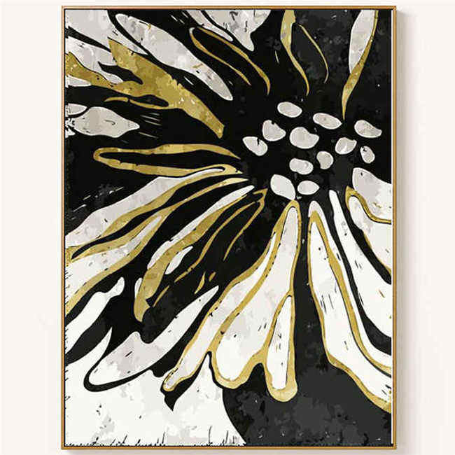 Paint by Numbers Flower
