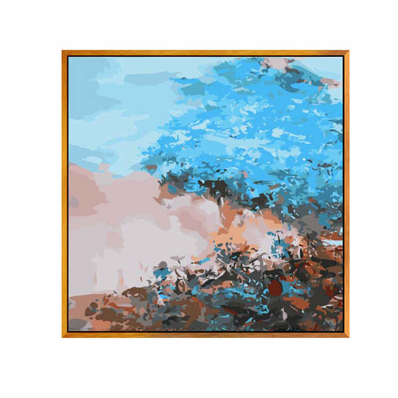 Painting by numbers ground fog