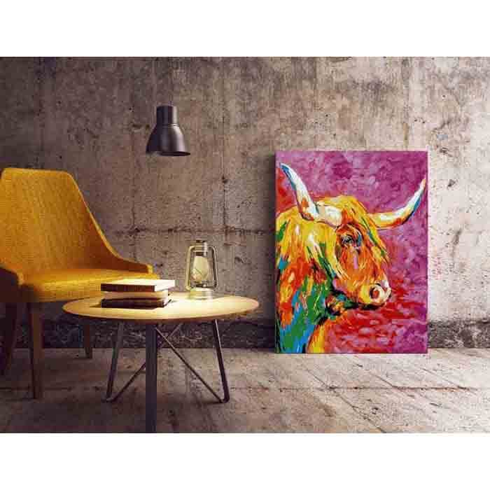 Paint By Numbers Buffalo Animal Modern Animal Art