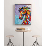 Painting By Numbers Horse Animal Modern Animal Art