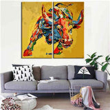 Painting by Numbers Fish Animal Modern Animal Art 2 Panel (Duo)