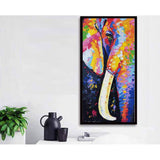 Paint By Numbers Elephant Tusk Modern Animal Art