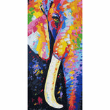 Paint By Numbers Elephant Tusk Modern Animal Art