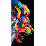 Paint By Numbers Elephant Tusk Modern Animal Art