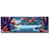 Painting by Numbers Panoramic House by The River