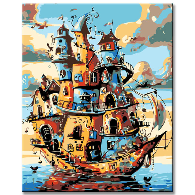 Painting by Numbers The City of Cats will soon be on a cruise