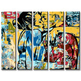 Paint by Numbers Painting Lovers 5-Panel